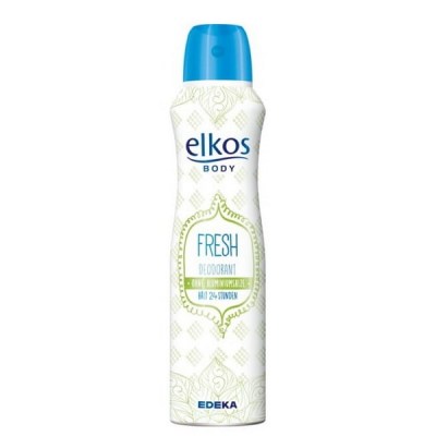  Женской дезодорант Elkos Deospray Fresh 200 мл. 