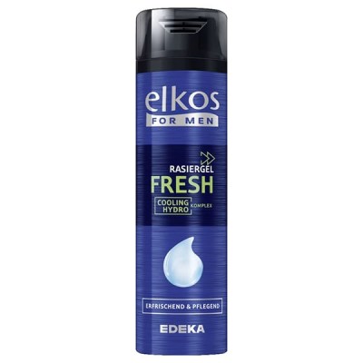 Гель для гоління Elkos Fresh 200 мл.