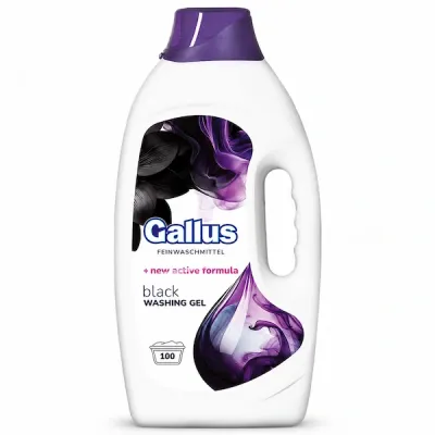 Гель для прання Gallus Black для чорних речей 4 л.