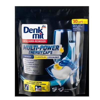 Капсули для посудомийних машин Denkmit Multi-Power Energy 30 шт.