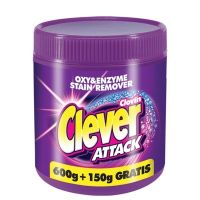 Пятновыводитель Clever Attack 750 г.