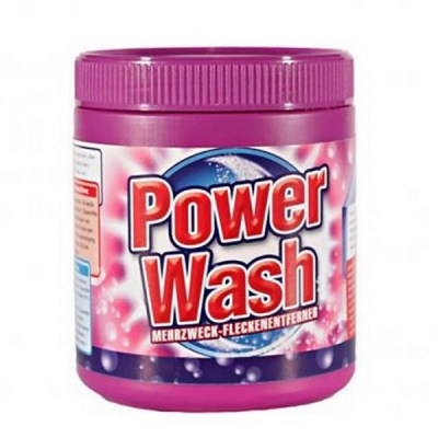 Пятновыводитель Power Wash для цветных вещей 600 г.