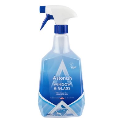Средство для мытья окон и стекла Astonish Window & Glass 750 мл.