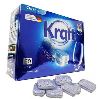Таблетки для посудомийної машини Kraft Classic 60шт.